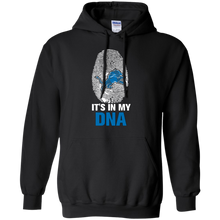Load image into Gallery viewer, Lions Football It Is In My Dna Hoodie Shirt