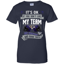 Load image into Gallery viewer, Funny Shirt For Baltimore Ravens Fans T-Shirt For Women