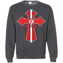 Load image into Gallery viewer, Cross Shirt For Jesus And Boston Red Sox Fans Sweatshirt