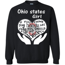 Load image into Gallery viewer, Ohio States Girl Sweatshirt