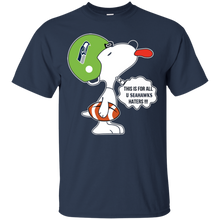 Load image into Gallery viewer, This Is For All U Seattle Seahawks Haters Snoopy T - Shirt For Men