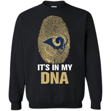 Load image into Gallery viewer, Rams Football It Is In My Dna Sweatshirt