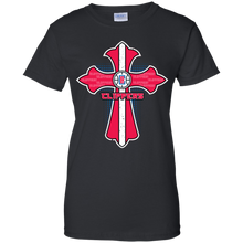 Load image into Gallery viewer, Cross Shirt For Jesus And La Clippers Fans T-Shirt For Women