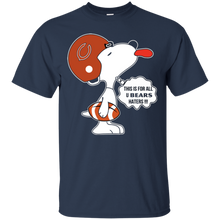 Load image into Gallery viewer, This Is For All U Chicago Bears Haters Snoopy T - Shirt For Men