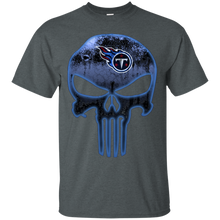Load image into Gallery viewer, Tennessee Titans Football The Punisher Skull T - Shirt For Men