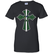 Load image into Gallery viewer, Cross Shirt For Jesus And Utah Jazz Fans T-Shirt For Women