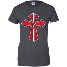 Load image into Gallery viewer, Cross Shirt For Jesus And New Jersey Devils Fans T-Shirt For Women