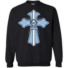 Load image into Gallery viewer, Cross Shirt For Jesus And Tampa Bay Rays Fans Sweatshirt