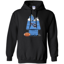 Load image into Gallery viewer, Tennessee Titans Snoopy And Woodstock Waiting For Football Season Hoodie Shirt