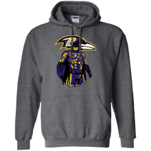Load image into Gallery viewer, Ravens Football Batman Hoodie Shirt