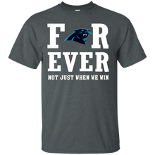 Load image into Gallery viewer, Carolina Panthers For Ever Shirt For Fans T - Shirt For Men
