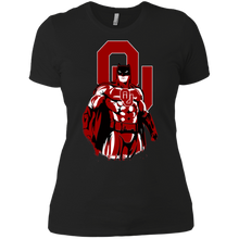 Load image into Gallery viewer, Oklahoma Football Batman T-Shirt For Women