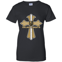 Load image into Gallery viewer, Cross Shirt For Jesus And Vegas Golden Knights Fans T-Shirt For Women