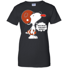 Load image into Gallery viewer, This Is For All U Chicago Bears Haters Snoopy T-Shirt For Women