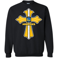 Load image into Gallery viewer, Cross Shirt For Jesus And Golden State Warriors Fans Sweatshirt