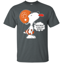 Load image into Gallery viewer, This Is For All U Clemson Tiger_paw Haters Snoopy T - Shirt For Men