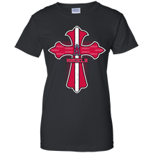 Load image into Gallery viewer, Cross Shirt For Jesus And Los Angeles Angels Fans T-Shirt For Women