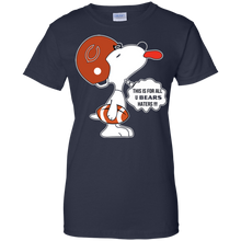 Load image into Gallery viewer, This Is For All U Chicago Bears Haters Snoopy T-Shirt For Women