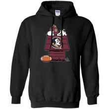 Load image into Gallery viewer, Florida State Seminoles Snoopy And Woodstock Waiting For Football Season Hoodie Shirt
