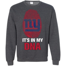 Load image into Gallery viewer, Gaints Football It Is In My Dna Sweatshirt