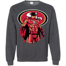 Load image into Gallery viewer, 49ers Football Batman Sweatshirt