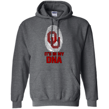 Load image into Gallery viewer, Oklahoma Sooners Football It Is In My Dna Hoodie Shirt