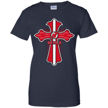 Load image into Gallery viewer, Cross Shirt For Jesus And New Jersey Devils Fans T-Shirt For Women