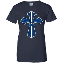 Load image into Gallery viewer, Cross Shirt For Jesus And Indianapolis Colts Fans T-Shirt For Women