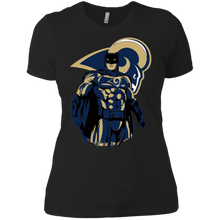 Load image into Gallery viewer, Rams Football Batman T-Shirt For Women