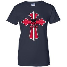 Load image into Gallery viewer, Cross Shirt For Jesus And Chicago Bulls Fans T-Shirt For Women