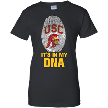 Load image into Gallery viewer, Usc Trojans Football It Is In My Dna T-Shirt For Women