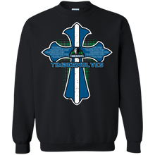 Load image into Gallery viewer, Cross Shirt For Jesus And Minnesota Timberwolves Fans Sweatshirt