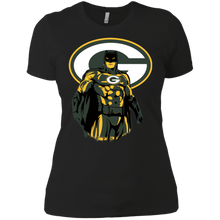 Load image into Gallery viewer, Packers Football Batman T-Shirt For Women
