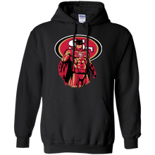 Load image into Gallery viewer, 49ers Football Batman Hoodie Shirt