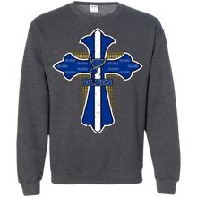 Load image into Gallery viewer, Cross Shirt For Jesus And St. Louis Blues Fans Sweatshirt