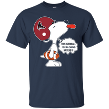 Load image into Gallery viewer, This Is For All U Atlanta Falcons Haters Snoopy T - Shirt For Men