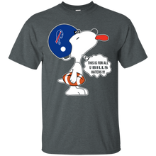 Load image into Gallery viewer, This Is For All U Buffalo Bills Haters Snoopy T - Shirt For Men