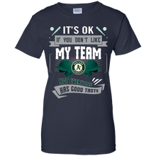 Load image into Gallery viewer, Funny Shirt For Oakland Athletics Fans T-Shirt For Women