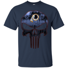 Load image into Gallery viewer, Washington Redskins Football The Punisher Skull T - Shirt For Men