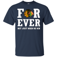 Load image into Gallery viewer, Chicago Blackhawks For Ever Shirt For Fans T - Shirt For Men