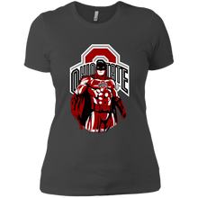 Load image into Gallery viewer, Ohio State Football Batman T-Shirt For Women