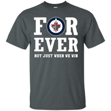 Load image into Gallery viewer, Winnipeg Jets For Ever Shirt For Fans T - Shirt For Men