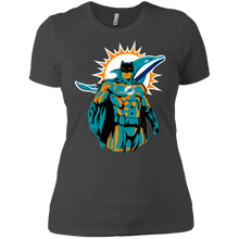 Load image into Gallery viewer, Dolphins Bat Football Batman T-Shirt For Women
