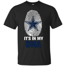 Load image into Gallery viewer, Cowboys Football It Is In My Dna T - Shirt For Men