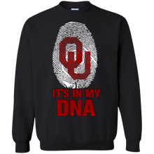 Load image into Gallery viewer, Oklahoma Sooners Football It Is In My Dna Sweatshirt