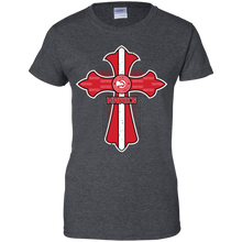 Load image into Gallery viewer, Cross Shirt For Jesus And Atlanta Hawks Fans T-Shirt For Women