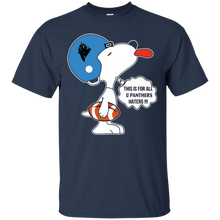 Load image into Gallery viewer, This Is For All U Carolina Panthers Haters Snoopy T - Shirt For Men