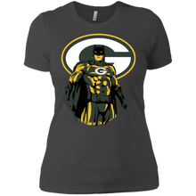 Load image into Gallery viewer, Packers Football Batman T-Shirt For Women