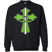 Load image into Gallery viewer, Cross Shirt For Jesus And Seattle Seahawks Fans Sweatshirt