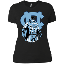 Load image into Gallery viewer, Tar Heels Football Batman T-Shirt For Women